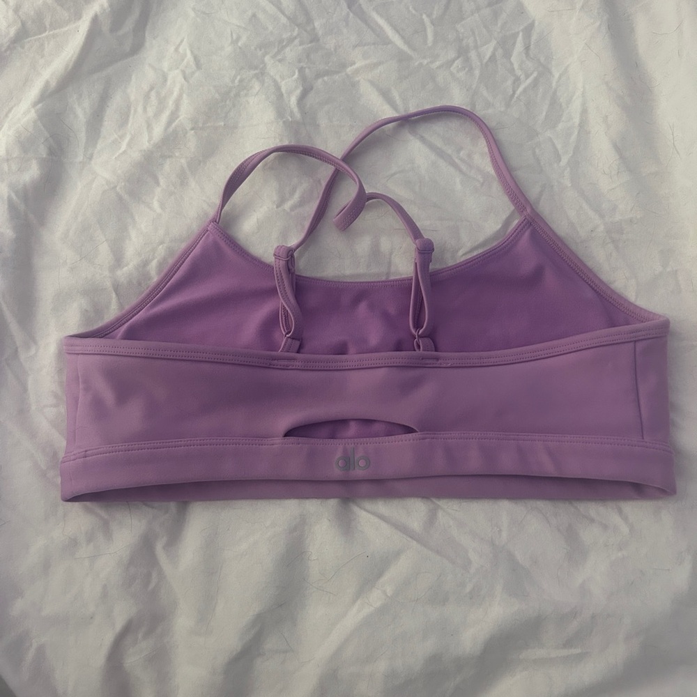 ALO Yoga Lavender Sports Bra